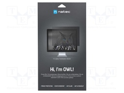 GDPR privacy filter; natural (transparent); 24"; 531x298mm