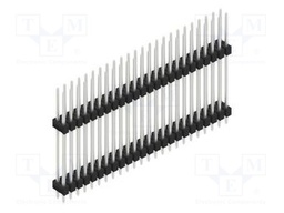 Connector: pin strips; pin header; male; PIN: 48; 2.54mm; THT; 2x24