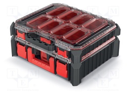 Container: collective; with boxes; black; 445x390x77mm; CMX 40