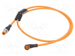Cable: for sensors/automation; PIN: 4; 1m; Indication: LED