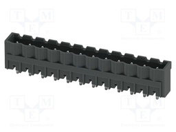 PCB headers, nominal cross section: 2.5 mm?, color: black, n