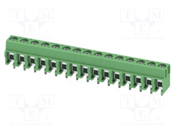 PCB terminal block, nominal current: 17.5 A, rated voltage (