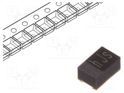 Capacitor: tantalum-polymer; 47uF; 6.3VDC; Case: P; 0805; ESR: 200mΩ