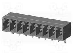Connector: pluggable terminal block; socket; male; on PCBs