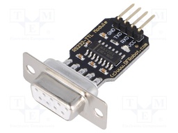 Module: converter; RS232/TTL; MAX202; D-Sub 9pin,pin strips; 5VDC