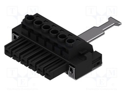 Pluggable terminal block