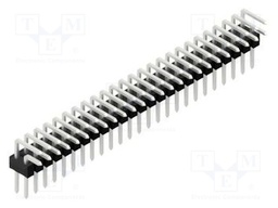 Connector: pin strips; pin header; male; PIN: 50; 2.54mm; THT; 2x25
