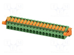 PCB connector, nominal cross section: 2.5 mm?, color: green,