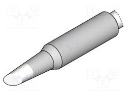 Tip; conical sloped; 1mm
