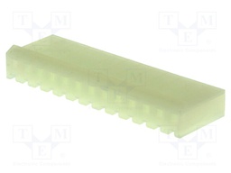 Plug; wire-board; female; 3.96mm; PIN: 13; w/o contacts; for cable