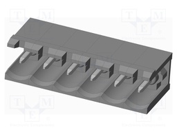 Connector: pluggable terminal block; socket; male; on PCBs