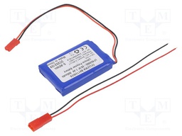 Re-battery: Li-Po; 7.4V; 800mAh; cables,JST SYR-02T socket