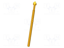 Test needle; Operational spring compression: 4mm; 5A; Ø: 2.5mm