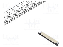 Connector: FFC/FPC; Plating: tinned; SMT; PIN: 22; 1mm; horizontal