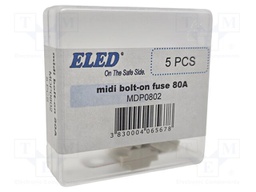 Fuse: fuse; 80A; 58VDC; automotive; 41mm; M5 screw; 41x12x8.24mm