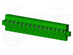 Connector: pluggable terminal block; plug; female; angled 90°