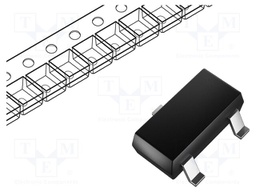 Diode: Schottky switching; SOT23; SMD; 30V; 200mA; 5ns; reel,tape