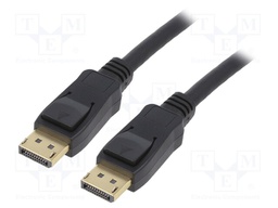 Cable; DisplayPort 1.4,HDCP 2.2; DisplayPort plug,both sides