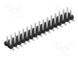 Connector: pin strips; pin header; male; PIN: 32; 2.54mm; SMT; 2x16