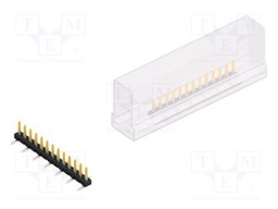 Connector: pin strips; pin header; male; PIN: 13; 2mm; SMT; 1x13