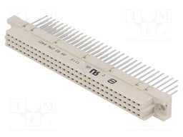 Plug; DIN 41612; type C; female; PIN: 96; a+b+c; straight; 2A