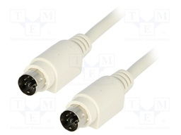 Cable; PS/2 plug,both sides; Len: 5m; connection 1: 1; shielded