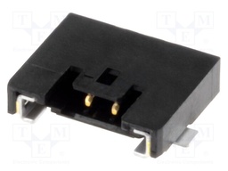 Socket; wire-board; male; Pico-Lock; 1mm; PIN: 2; SMT; on PCBs; 1.5A