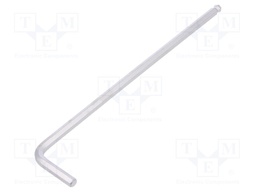 Key; hexagon keys,spherical; HEX 4mm; Overall len: 142mm