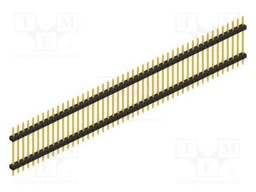Connector: pin strips; pin header; male; PIN: 47; 2mm; THT; 1x47