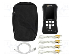 Data logger; temperature; Display: LCD 2,8"; Temp: -210÷1370°C