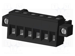 Connector: pluggable terminal block; plug; female; straight; 300V