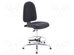 Chair; ESD; Seat dim: 460x430mm; Back dim: 440x510mm; 600÷850mm
