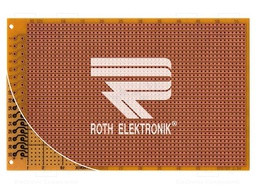 Board: universal; single sided,prototyping; W: 100mm; L: 160mm