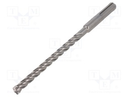 Drill bit; for concrete; Ø: 8mm; L: 165mm; Working part len: 100mm