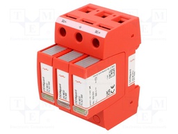 Surge arrestor; Type 2; 10kA; for DIN rail mounting; -40÷80°C