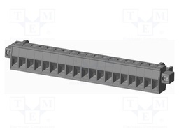 Connector: pluggable terminal block; plug; female; straight; grey
