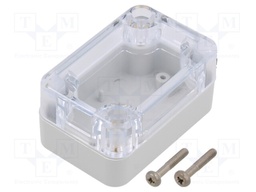 Enclosure: multipurpose; X: 40mm; Y: 60mm; Z: 30mm; ZP; ABS; gasket