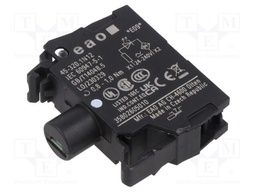 Illuminating unit; 22mm; 45; front fixing; 24÷240VAC; 24÷240VDC