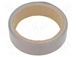Tape: heat transfer; W: 25mm; L: 5m; Thk: 0.23mm; 1W/mK; glueless