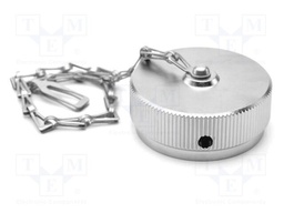 Protection cover; male; IP67,IP69K; chain; aluminum alloy