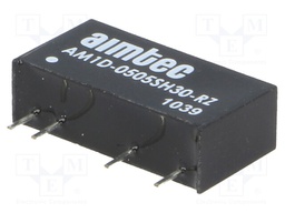 Converter: DC/DC; 1W; Uin: 4.5÷5.5V; 12VDC; Iout: 83mA; SIP7; 2.3g