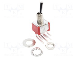 Switch: toggle; -30÷85°C