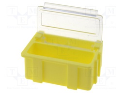 Bin; ESD; 37x12x15mm; yellow