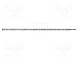 Drill bit; for concrete; Ø: 24mm; L: 800mm; cemented carbide
