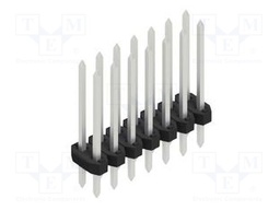 Connector: pin strips; pin header; male; PIN: 14; 2mm; THT; 2x7; 100V