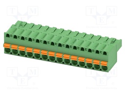 PCB connector, nominal cross section: 2.5 mm?, color: green,