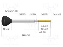 Tool: mounting tool; 3mm