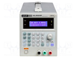 Power supply: programmable laboratory; Channels: 1; 0÷60VDC; 1mV