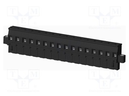 Connector: pluggable terminal block; plug; female; angled 90°