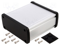 Enclosure: multipurpose; X: 115.1mm; Y: 119mm; Z: 51.6mm; aluminium